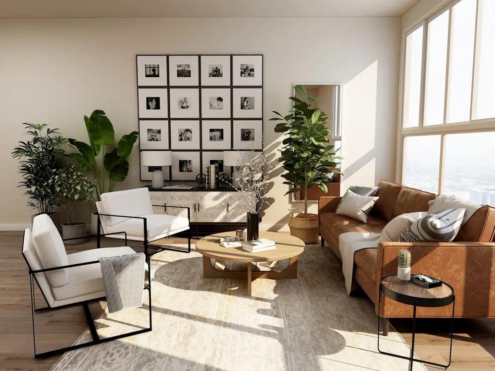 Elegant, comfortable home interior